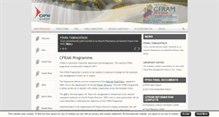 Desktop Screenshot of cfram.ie