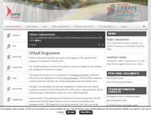 Tablet Screenshot of cfram.ie